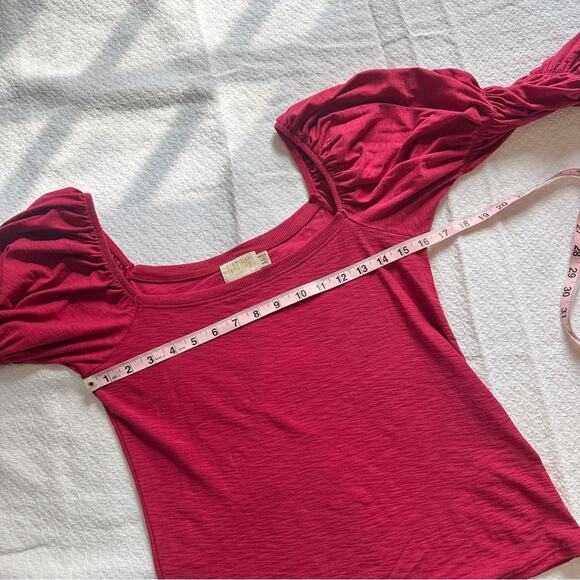 Nation Ltd | Hillary Romance Tee Heartbreaker Pink Size Small NWT NEW - Picture 5 of 10